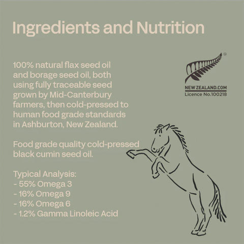 FOURFLAX Equine Skin & Coat Oil