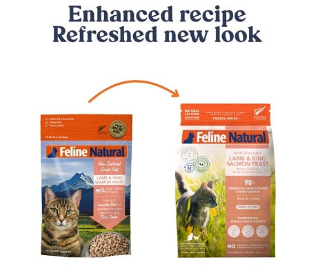 Feline Natural Lamb and Salmon Feast 320g