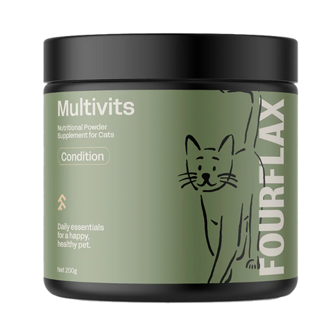 FOURFLAX Feline Multivits 200g