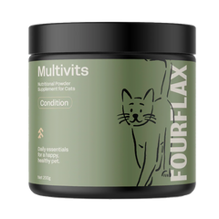 FOURFLAX Feline Multivits 200g