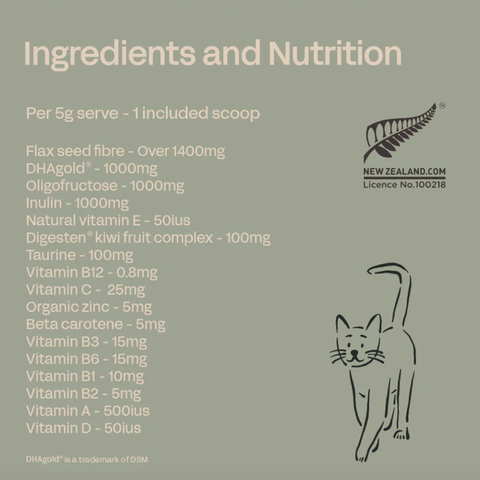 FOURFLAX Feline Multivits 200g