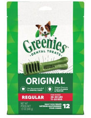 Greenies Dental Chews For Regular Dogs 12 Pack