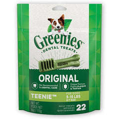 Greenies Dental Chews Teenie 22 Pack