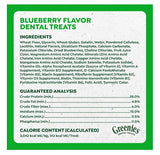Greenies Dental Chews Blueberry Teenie 43 Pack