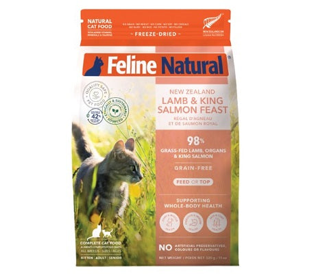 Feline Natural Lamb and Salmon Feast 320g