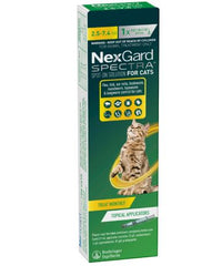 NEXGARD SPECTRA Spot-on Solution for Large Cats 2.5kg - 7.4kg