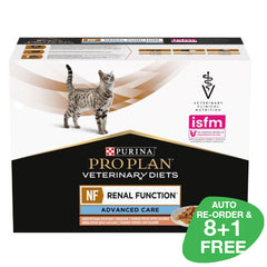 Pro Plan Veterinary Diets Feline NF Renal Function Advanced Wet Formula Pouches 10x85g