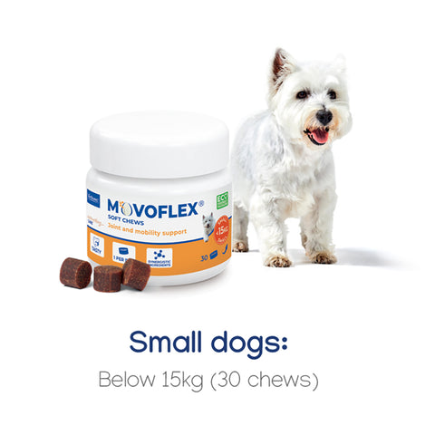 Movoflex Soft Chews Joint and Mobility Support for Dogs 30 Pack