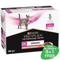 Pro Plan Veterinary Diets Feline UR ST/OX Urinary Wet Formula 10x85g