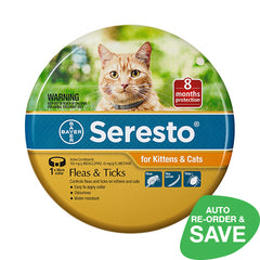 Seresto Flea & Tick Collar for Kittens & Cats