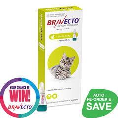 Bravecto Spot-On Small Cat 1.2-2.8kg