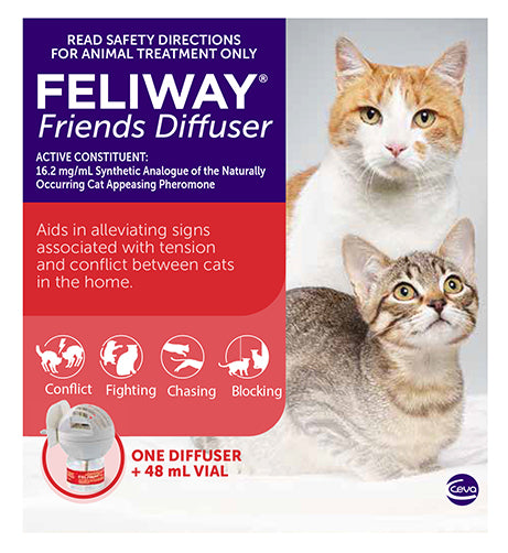 Feliway Friends Diffuser + Refill 48ml - NZ Wide Shipping