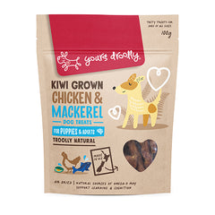 Yours Droolly Kiwi Grown Puppy Chicken & Mackerel Treats