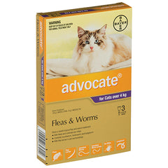 Advocate for Large Cats over 4kg Flea & Worm