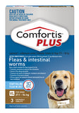 Comfortis PLUS Very Large Dog Chewable Flea & Worm Tablets Flea & Worm