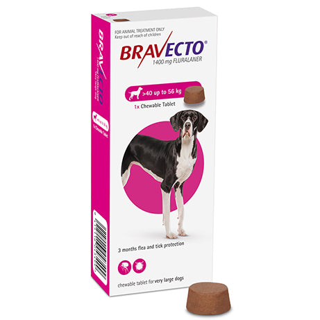 Bravecto Chewable X-Large Dog 40-56kg