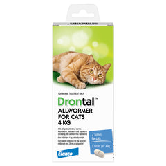 Drontal Allwormer For Cats 4kg