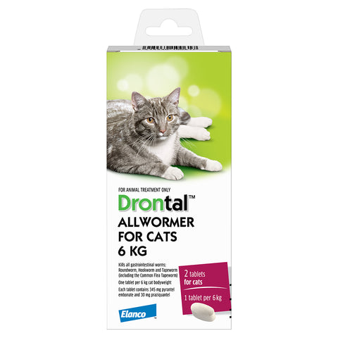 Drontal Allwormer For Cats 6kg