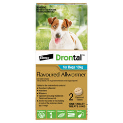 Drontal for Dogs 10kg Allwormer Tablets