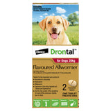 Drontal For Dogs 35kg Allwormer Tablets