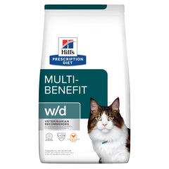 Hill's Prescription Diet w/d Multi-Benefit Dry Cat Food 1.5kg