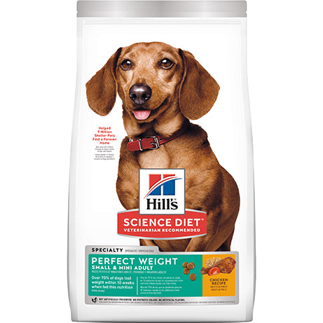 Hill's Science Diet Adult Perfect Weight Small & Mini Dry Dog Food 1.81kg