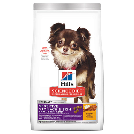 Hill's Science Diet Adult Sensitive Stomach & Skin Small & Mini Dry Dog Food 1.81kg