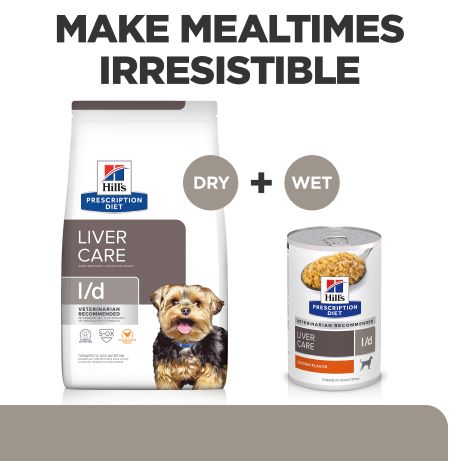 Hill's Prescription Diet l/d Liver Care Dry Dog Food 7.98kg