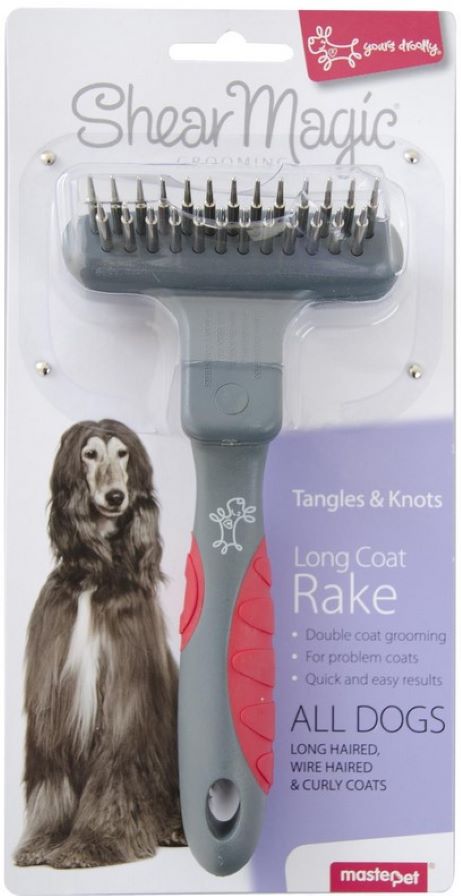 Magical Rake Shear Magic Coat Rake Medium/Large Long Coat Rake - NZ Wide Shipping