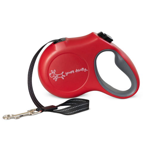 Yours Droolly Retractable Dog Lead