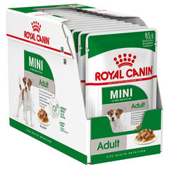 Royal Canin Mini Adult (in Gravy) 85g x 12 Sachets