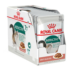 Royal Canin Instinctive Cat 7+ (in Gravy) 85g x 12 Sachets