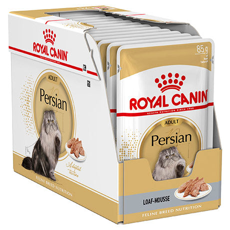 Royal Canin Adult Cat Food Persian Loaf 85g x 12 Sachets
