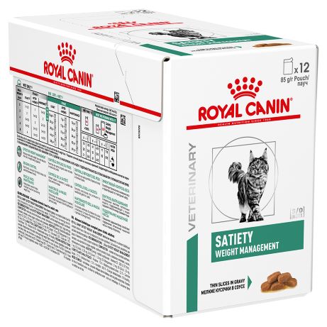 Royal Canin Feline Satiety Weight Management 12 x 85g Sachets