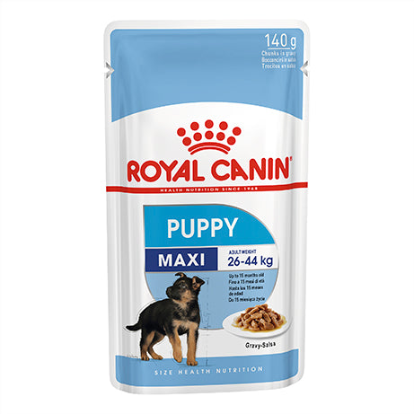 Royal Canin Maxi Puppy Wet Food 140g Pouches