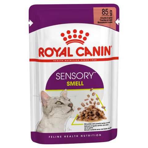 Royal Canin Feline Sensory Smell Gravy 12 x 85g Sachets