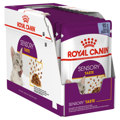 Royal Canin Sensory Taste Jelly 12 x 85g Sachets