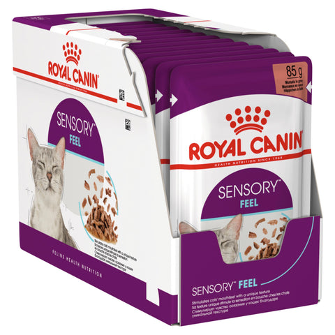 Royal Canin Feline Sensory Feel Gravy 12 x 85g Sachets