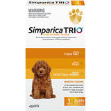Simparica TRIO Puppy 1.25-2.25kg - 1 Chew