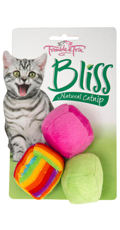 Trouble & Trix Bliss Balls 3pk Pet Accessories