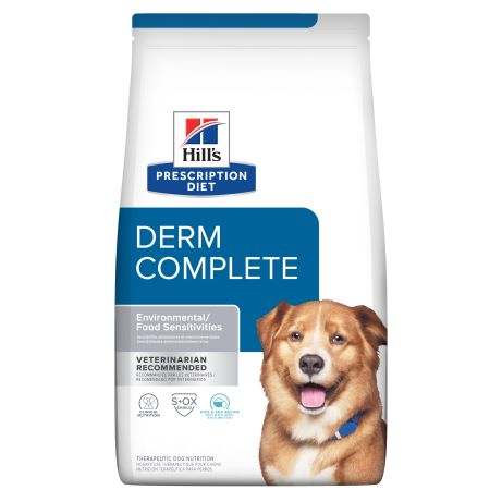 Hill's Prescription Diet Derm Complete Environmental & Food Sensitivities Dry Dog Food