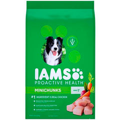 Iams Adult Minichunks Dry Dog Food 13.6kg