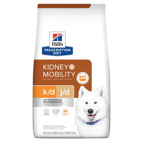 Hill's Prescription Diet k/d Kidney Care + Mobility Dry Dog Food 8.5 kg