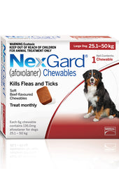 NEXGARD Chewables Large Dog Flea & Worm