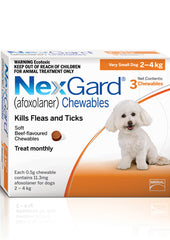 NEXGARD Chewables Very Small Dog Flea & Worm