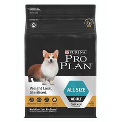 Pro Plan Adult Weight Loss Sterilised Chicken Dry Dog Food 12kg - Out of Stock