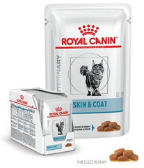 Royal Canin Feline Skin & Coat (in Gravy) 85g x 12 Sachets