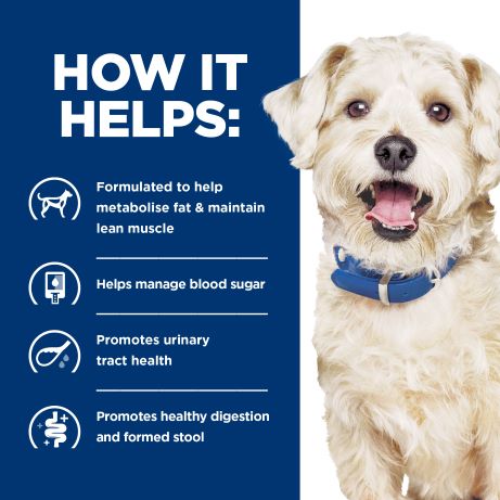 Hill's Prescription Diet w/d Multi-Benefit Dry Dog Food 3.85kg